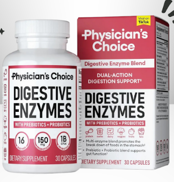DIGESTIVE ENZYMES Digestión ligera, comodidad diaria y bienestar en tus comida